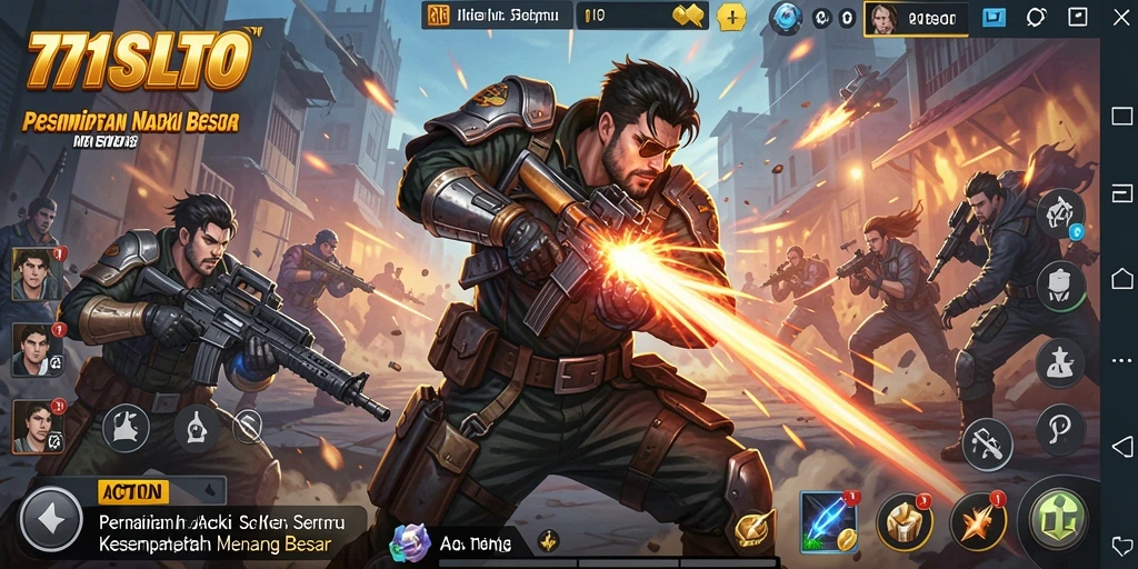 Tampilan antarmuka 171SLOT yang dinamis dan menarik.