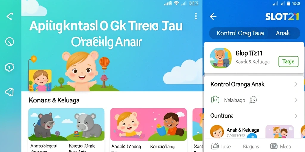 Tampilan antarmuka SLOT21 yang menarik dan fungsional.